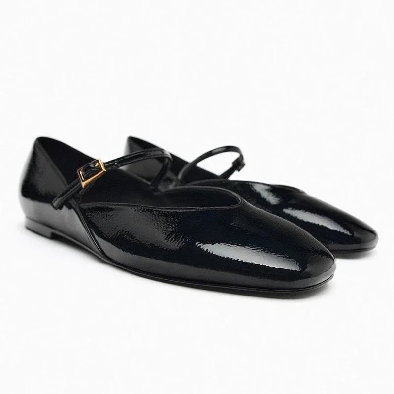 Red Women Ballet Shoes