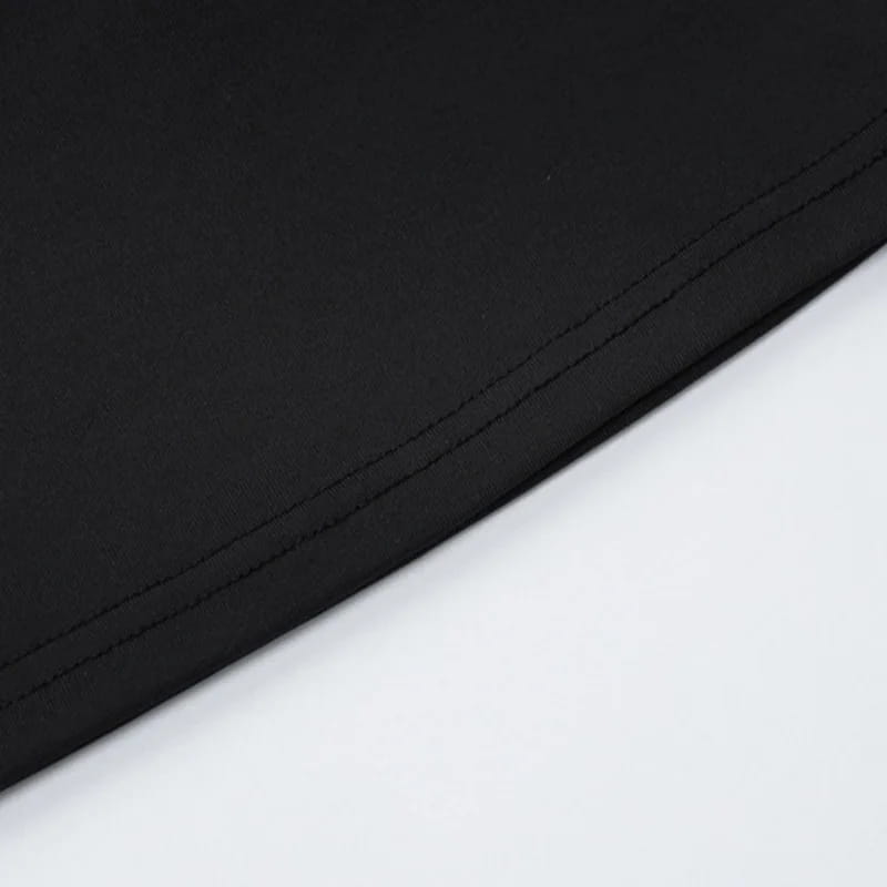 O Neck Short Sleeve Backless Ruched Crop Top