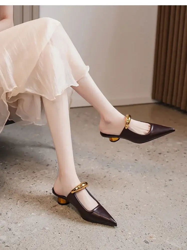 Pointed Toe Women’s Slippers