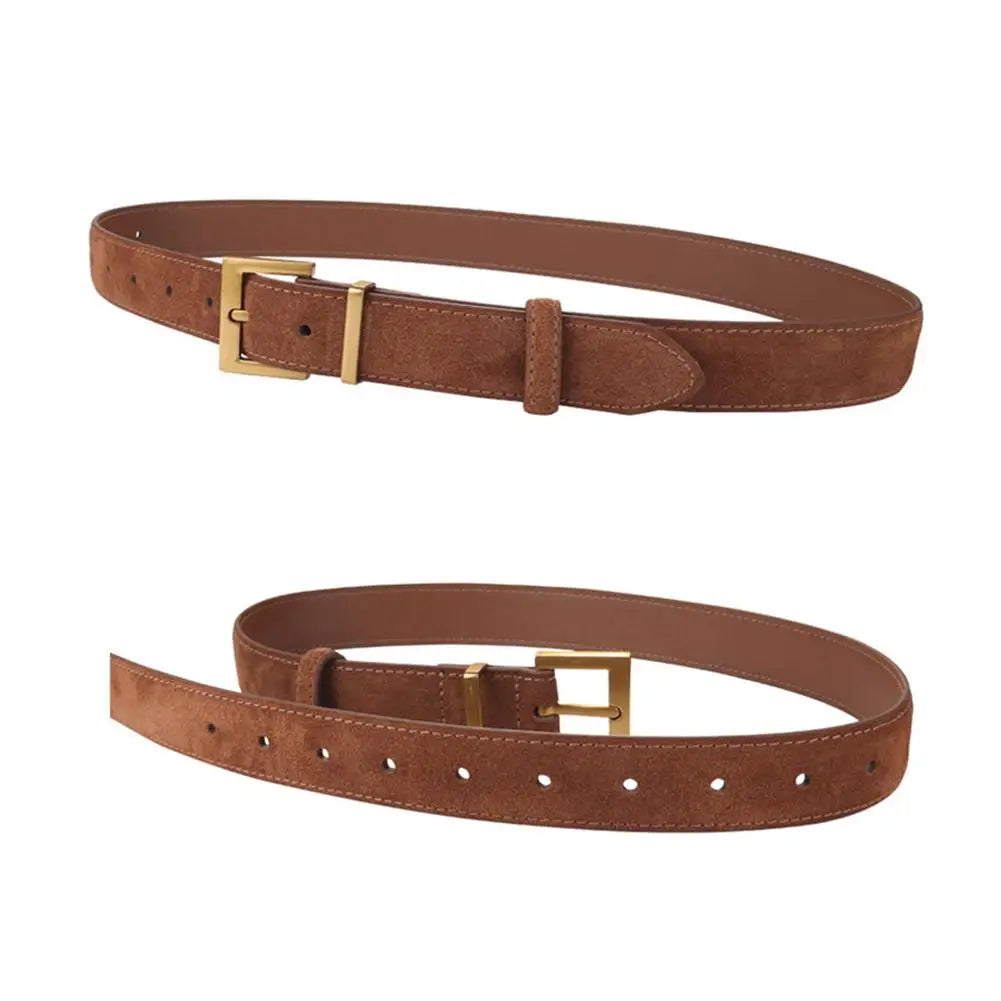 Suede Leather Belt For Women