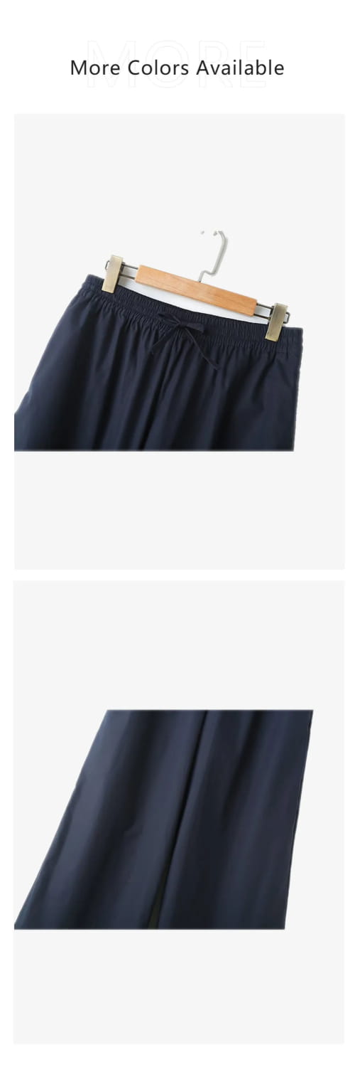 Women’s Double breasted Long Sleeved Poplin Shirt Wide Leg Pants Set