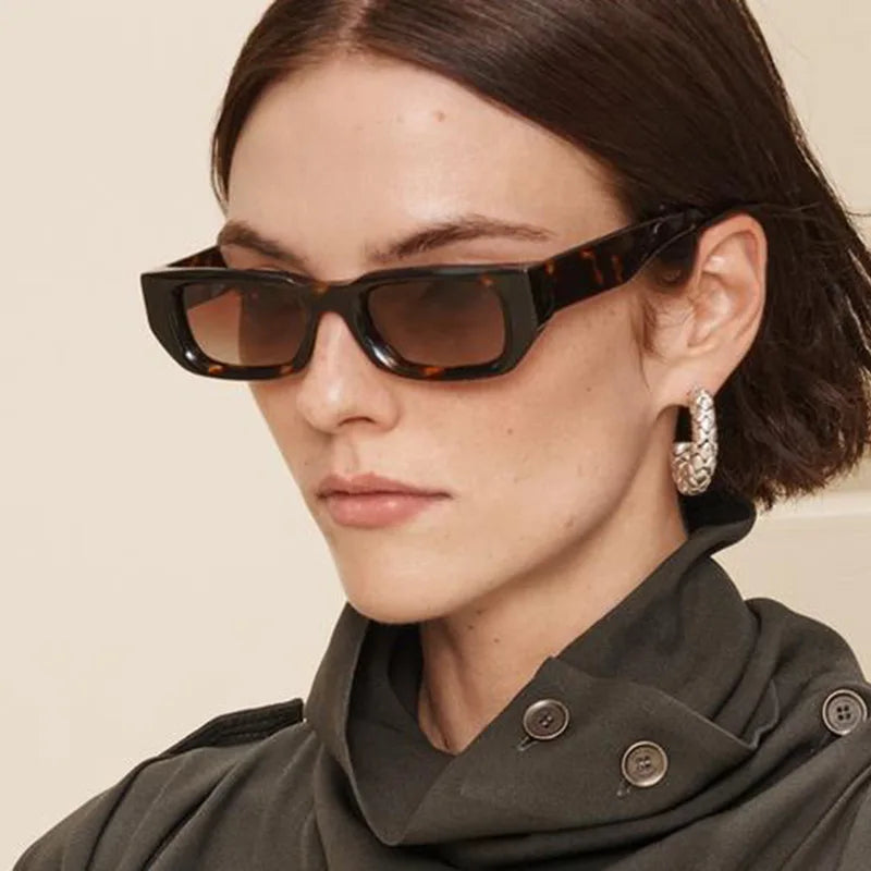 Vintage Small Square Sunglasses for Women