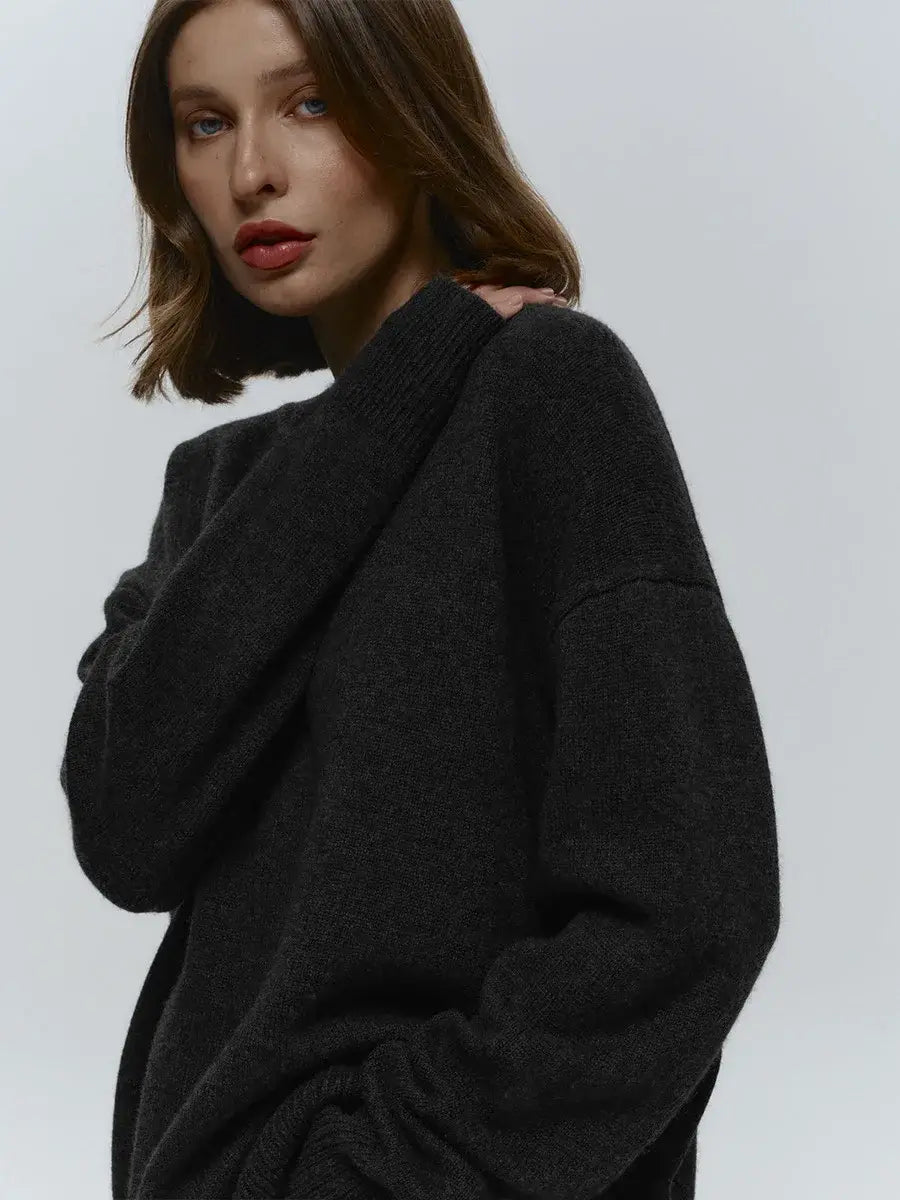 Women’s O-Neck Oversized Sweater