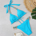 Women's Swimsuit With Rhinestones - Norellé