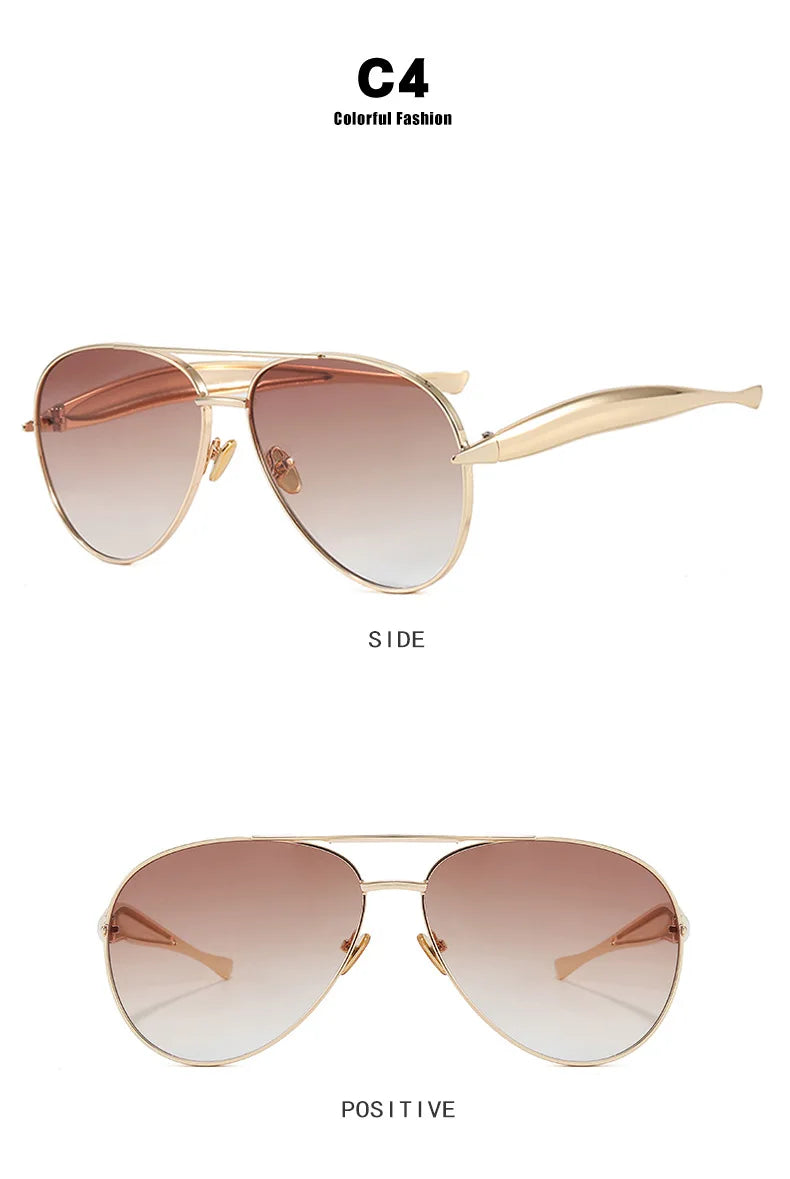 Women’s Oversized Pilot Sunglasses