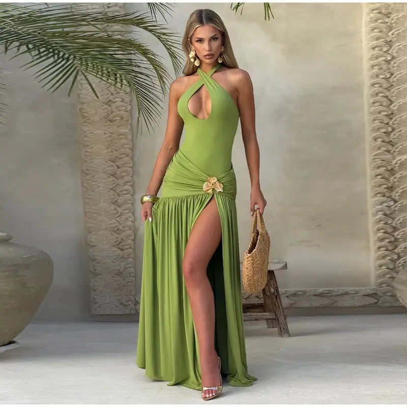 Jumpsuit Half Skirt Women Set Backless