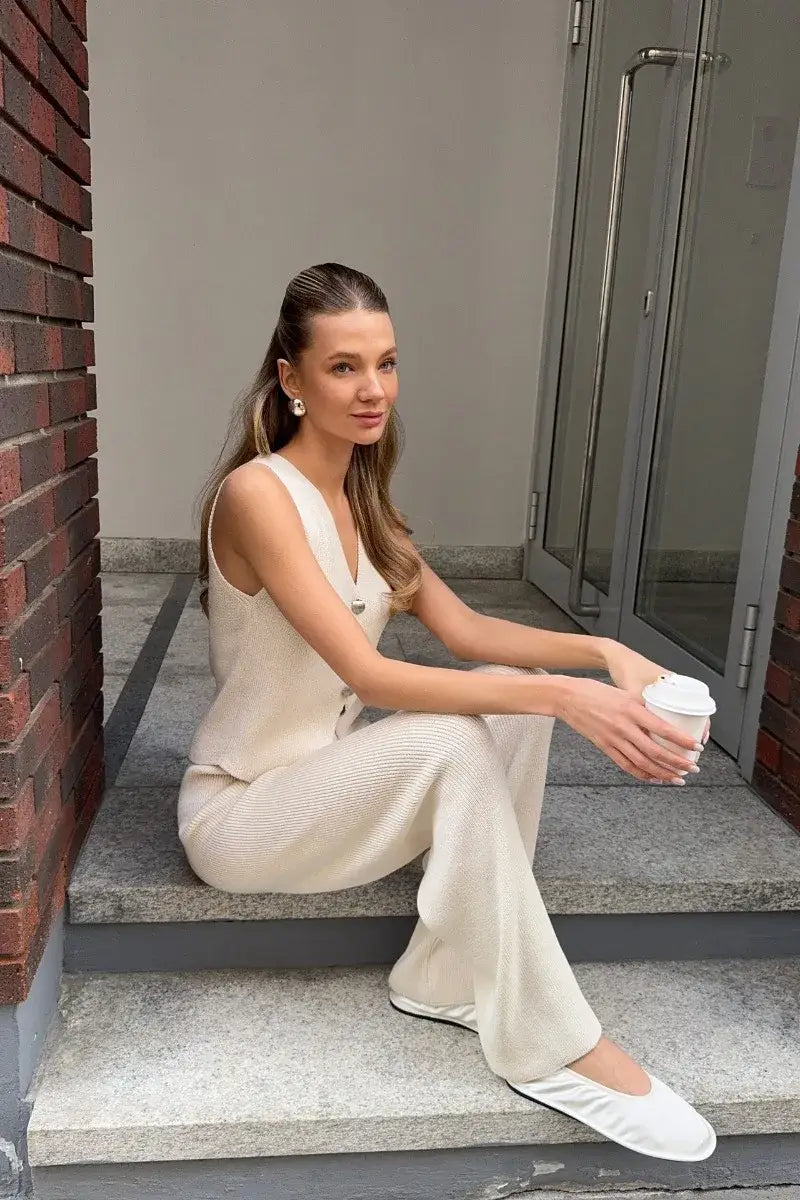 Knit Pant Sets Women