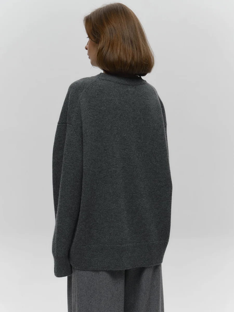 Women’s O-Neck Oversized Sweater