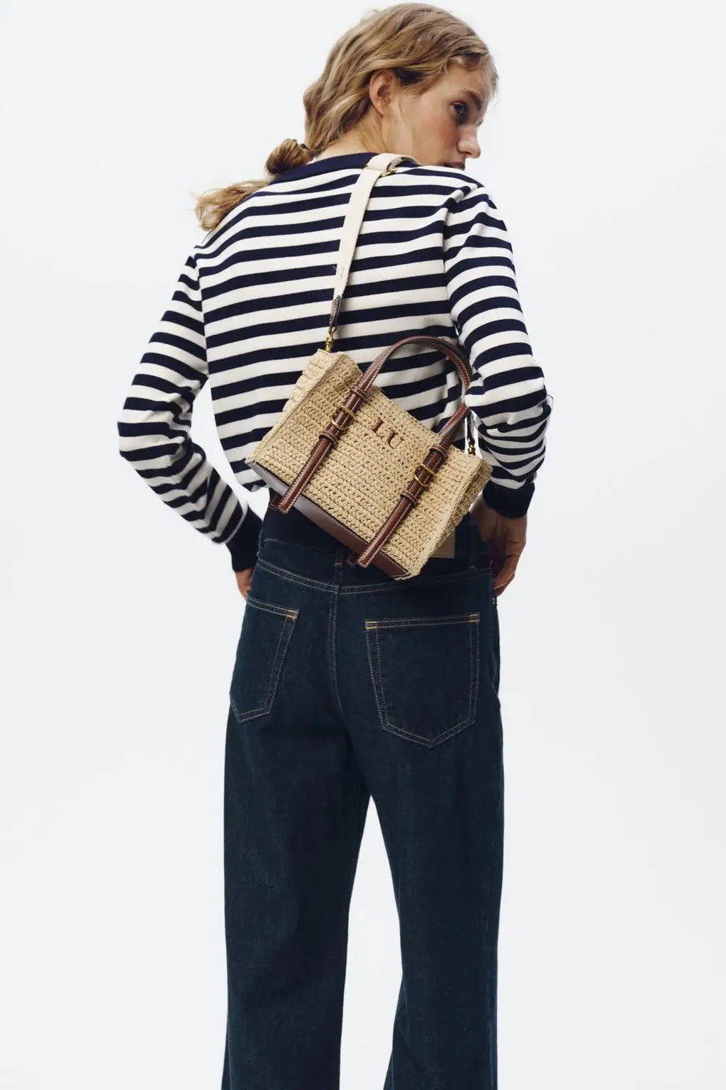 Small Crossbody Women’s Straw Handbag