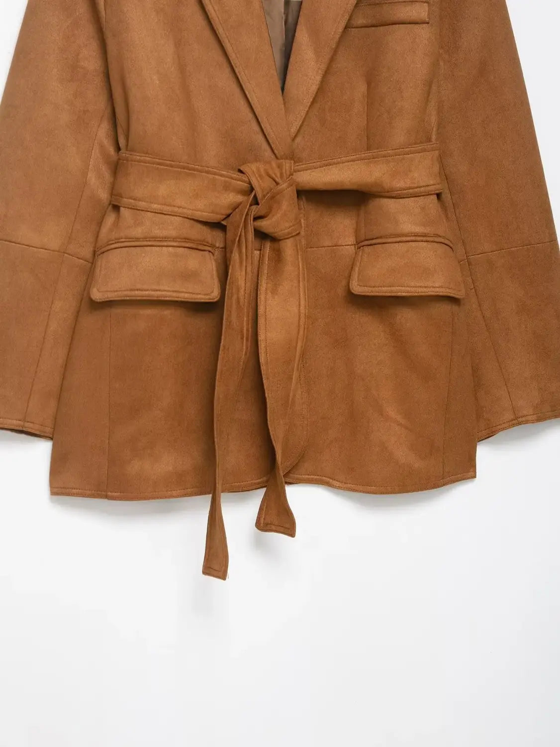 Faux Suede Vintage Jacket Coats For Women