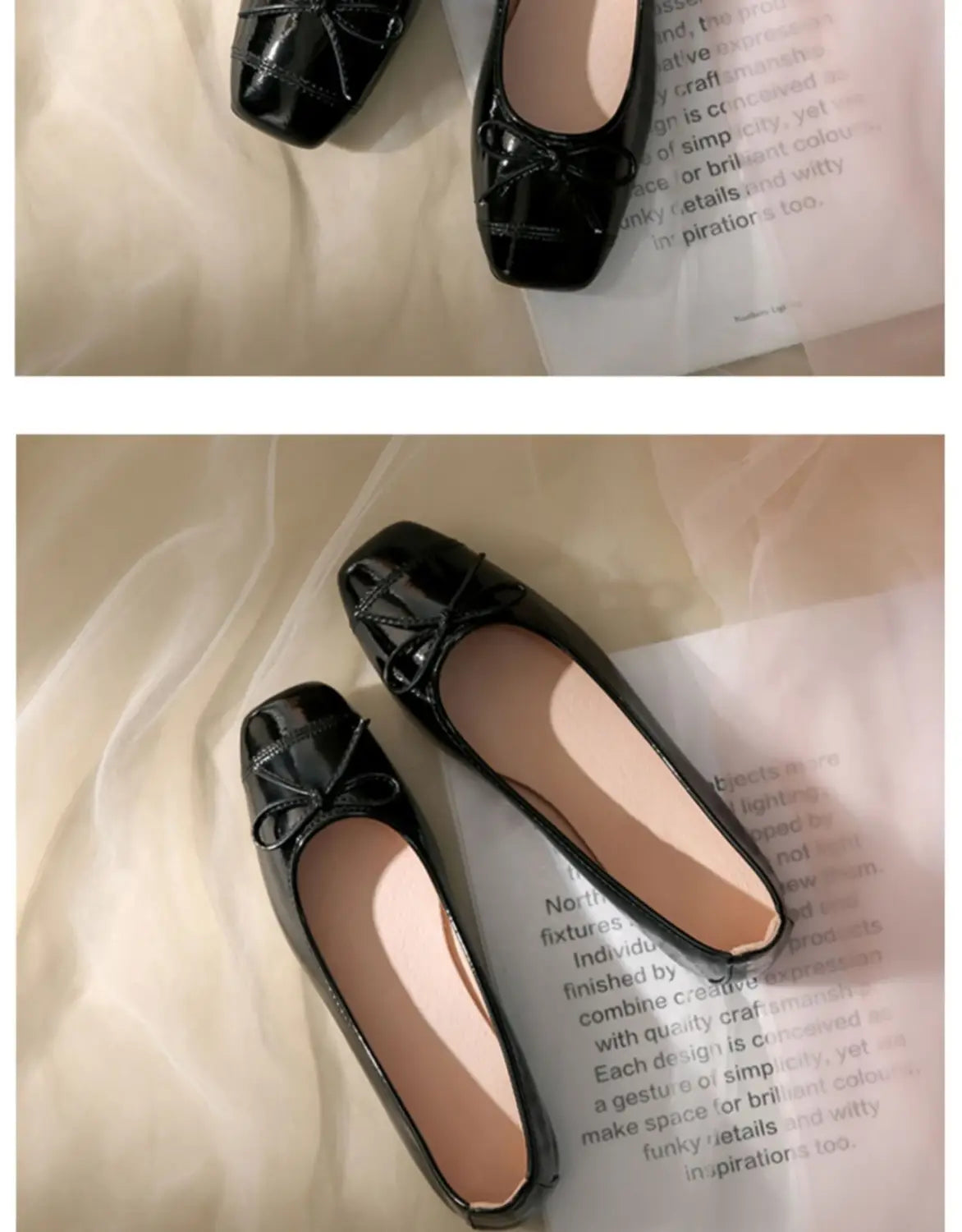 Flat Shoes Women Ballerinas Round Toe