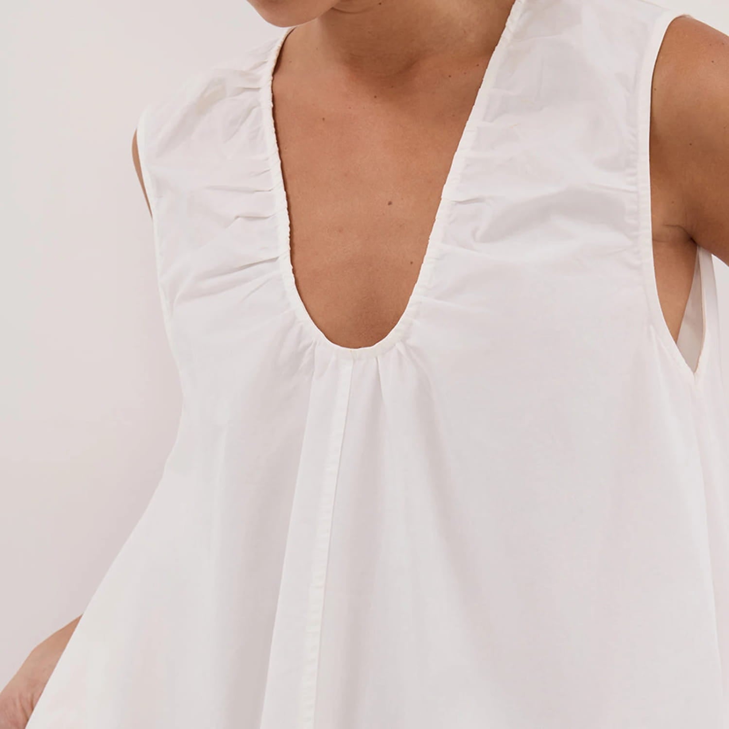 Womens V Neck Tank Dress