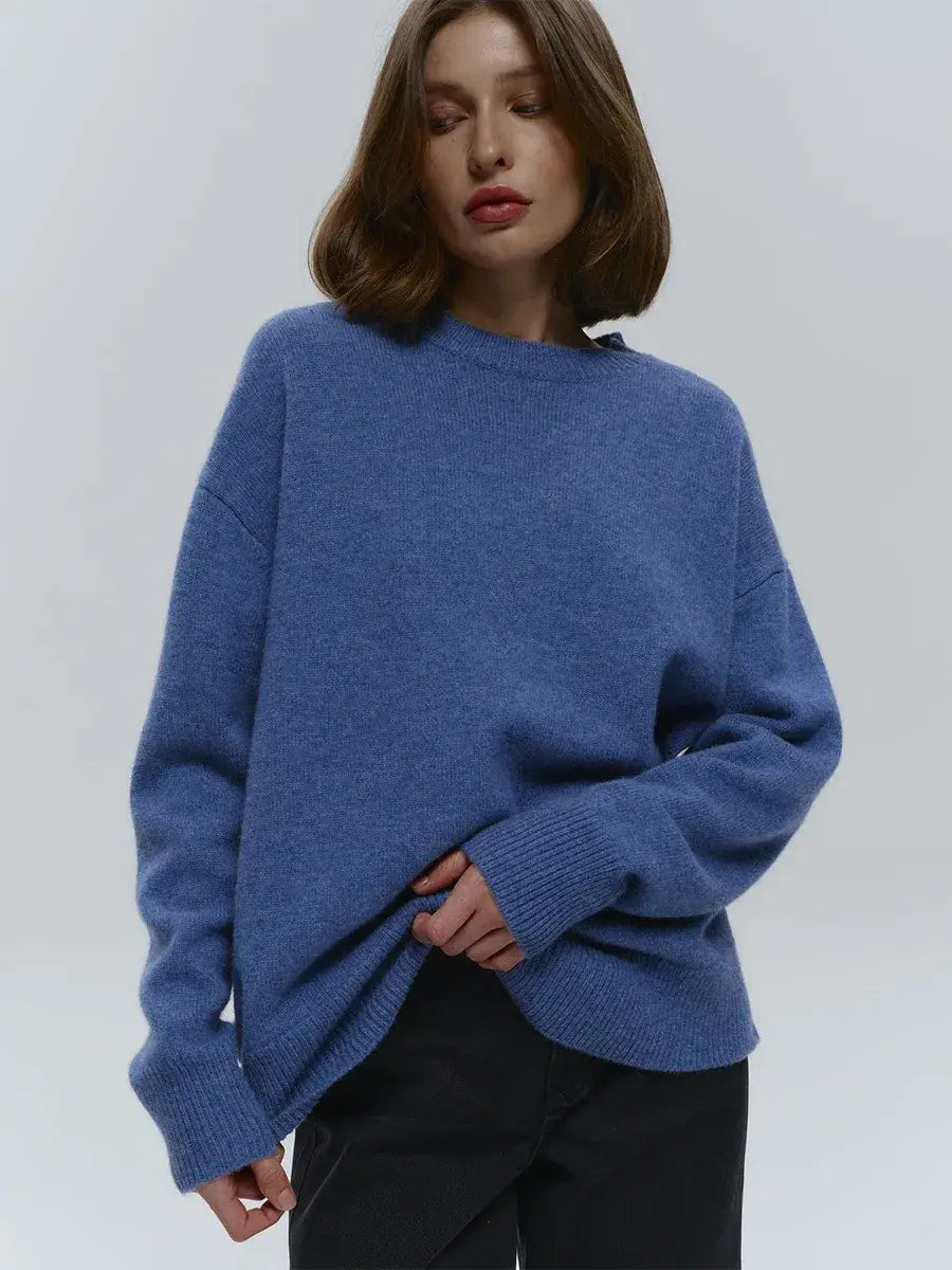 Women’s O-Neck Oversized Sweater