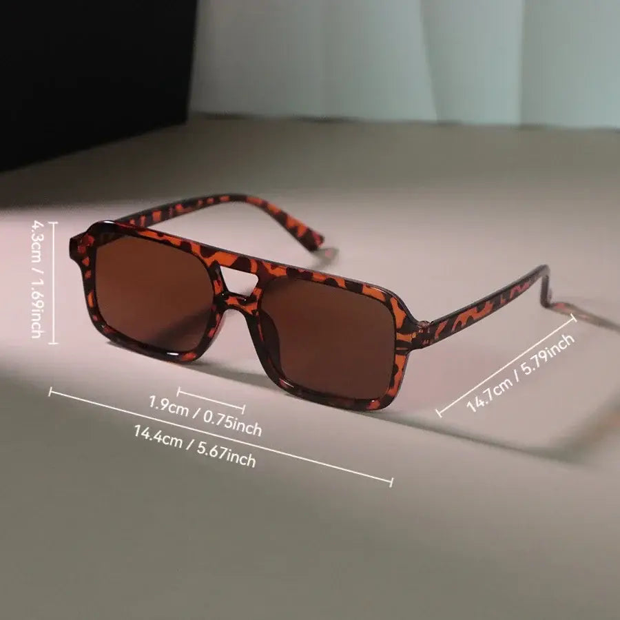 Classic Rectangle Sunglasses Women