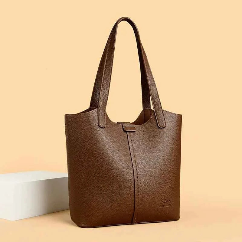 Soft Pu Leather Shoulder Carrying Hobo Bag for Women