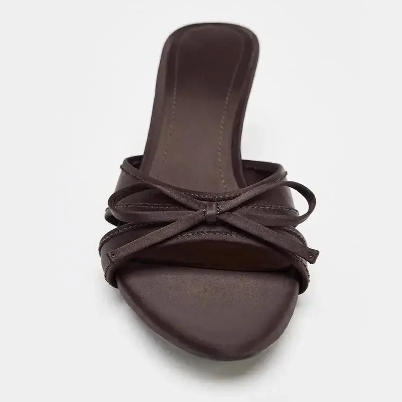Sweet Bow Slippers for Women