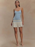 Summer Patchwork Mini Dress Women - Norellé