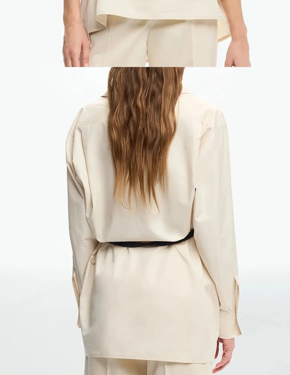 Women Shirts Elegant Soild Embroidery Casual Tops