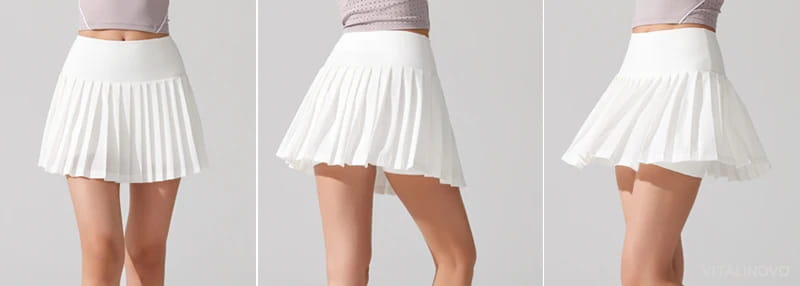 Pleated Tennis Skirt for Women