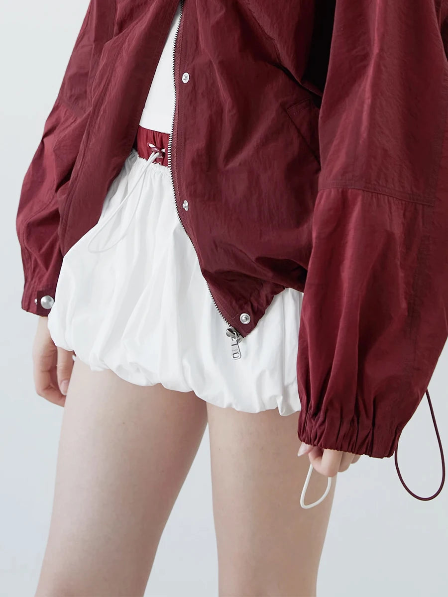 Women Lantern Mini Skirt