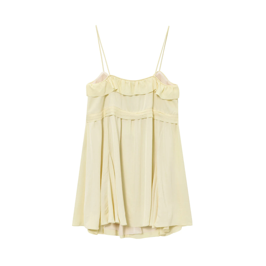 Women Pleated Sling Mini Dress