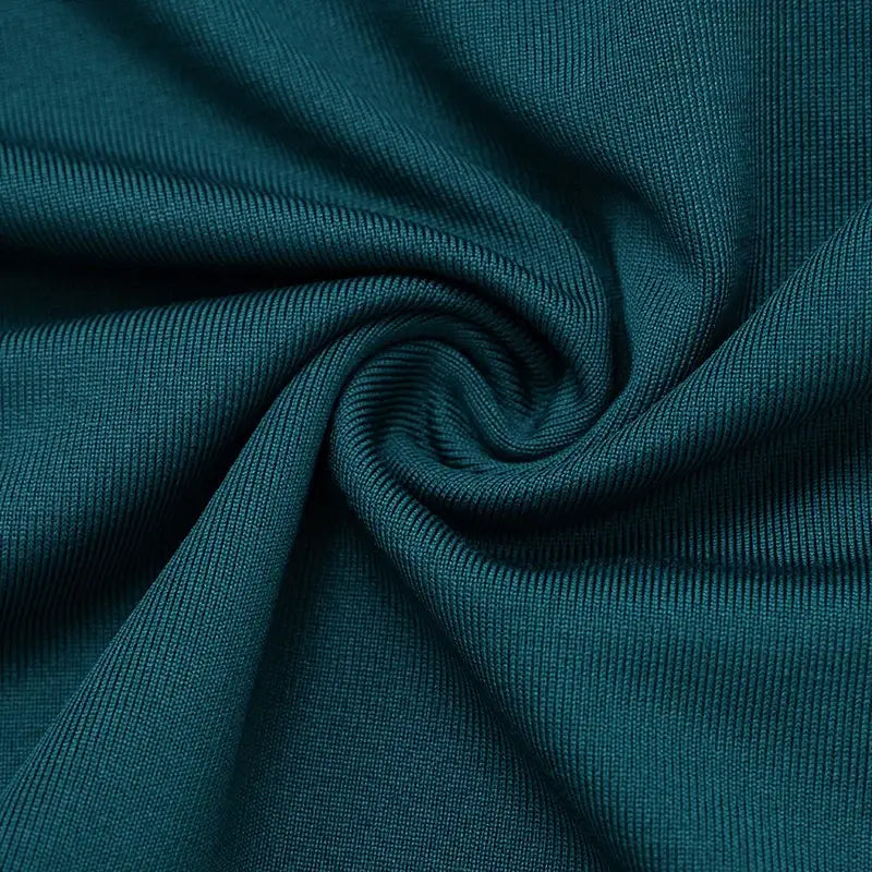 Mesh Patchwork Ruched Mini Dress Women