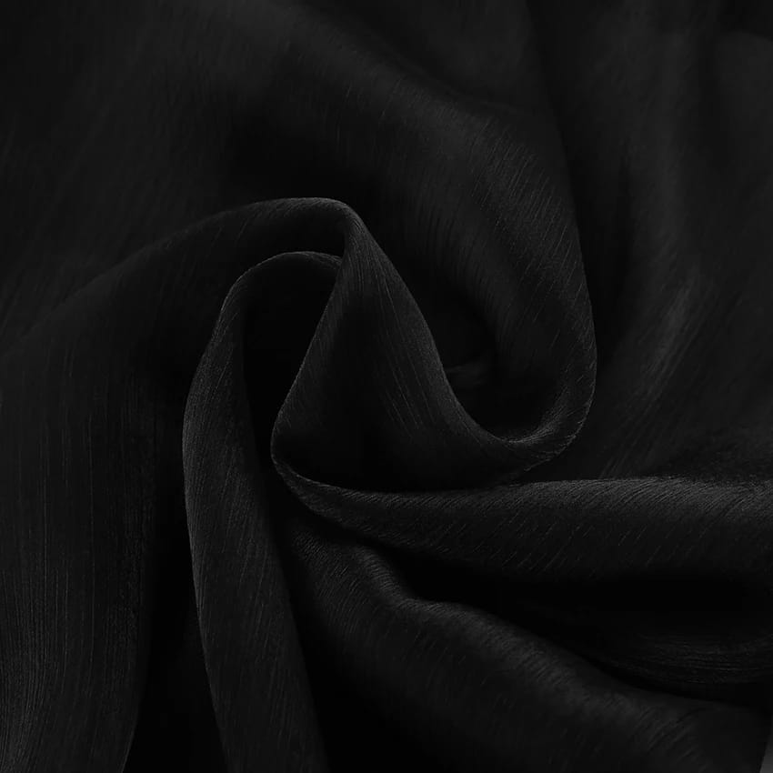 Loose Solid Color Black Shirts