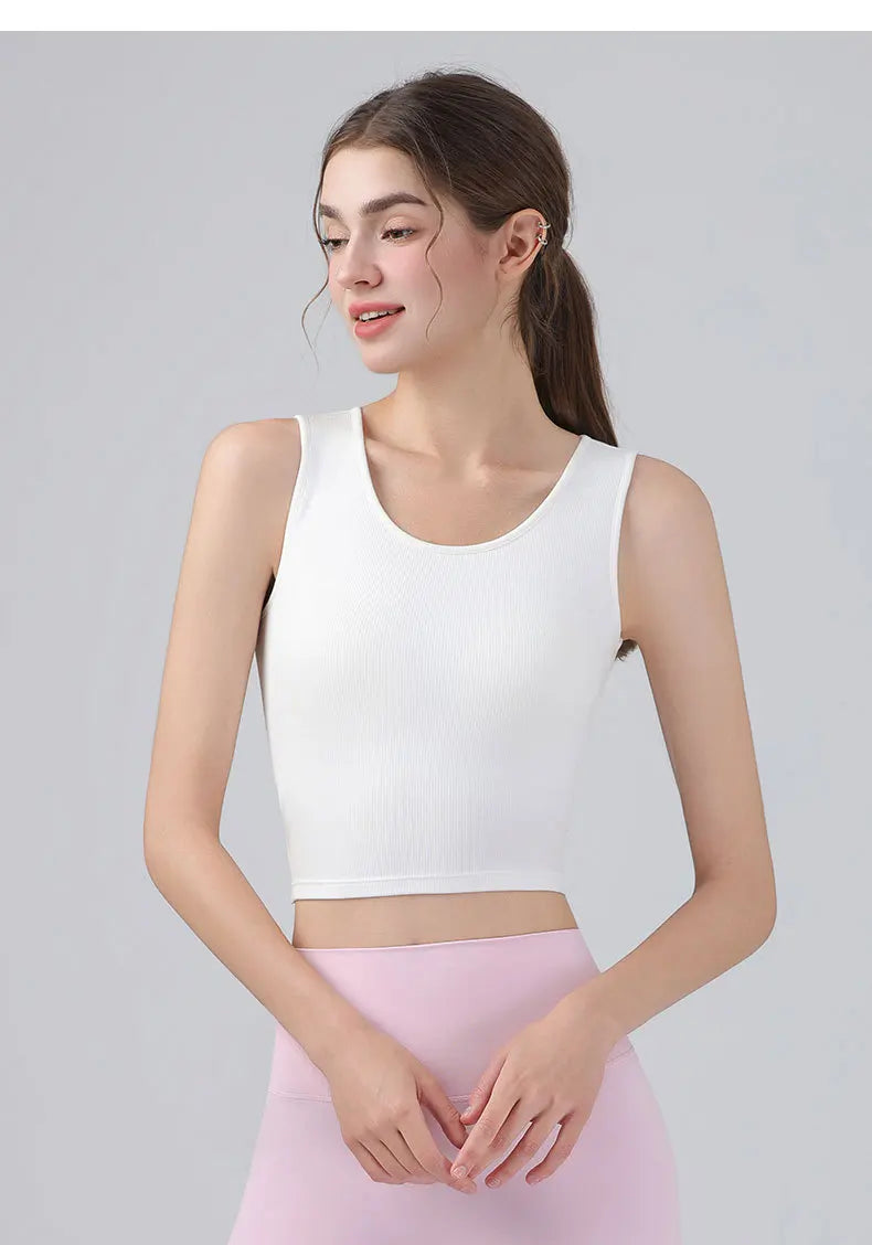 One-piece Women Yoga Backless Tank Top