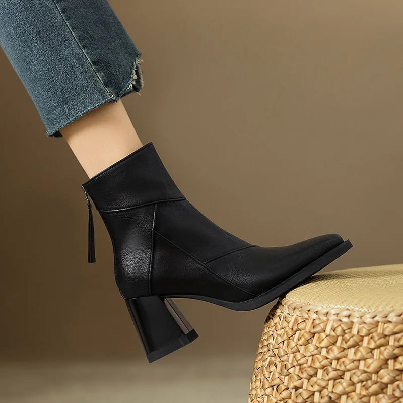 Woman Chunky Ankle Boots Women
