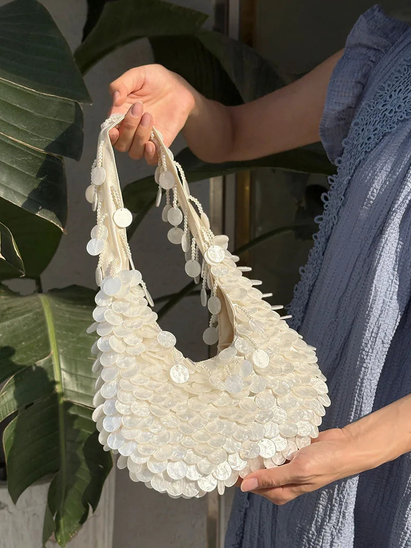 Handmade Shell Handbag
