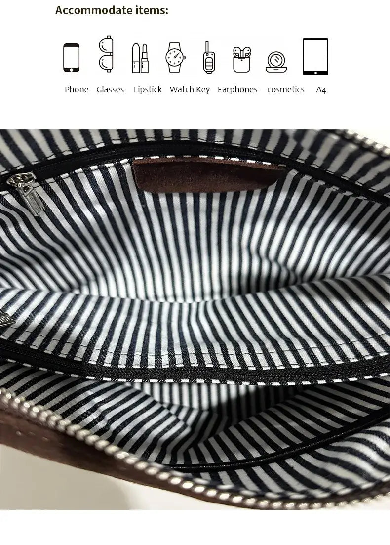 Women’s Underarm Bag Leather Tote