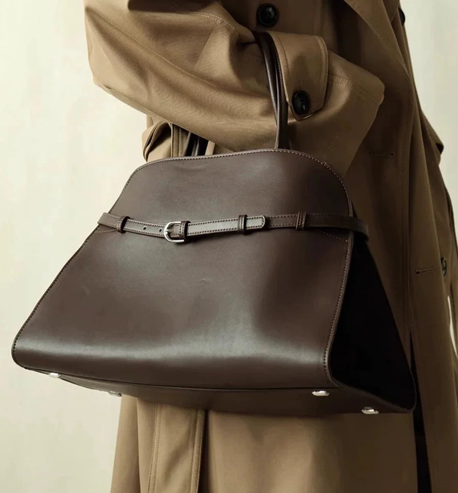 Brand Belt Design Handbag Vintage Women’s Large Capacity