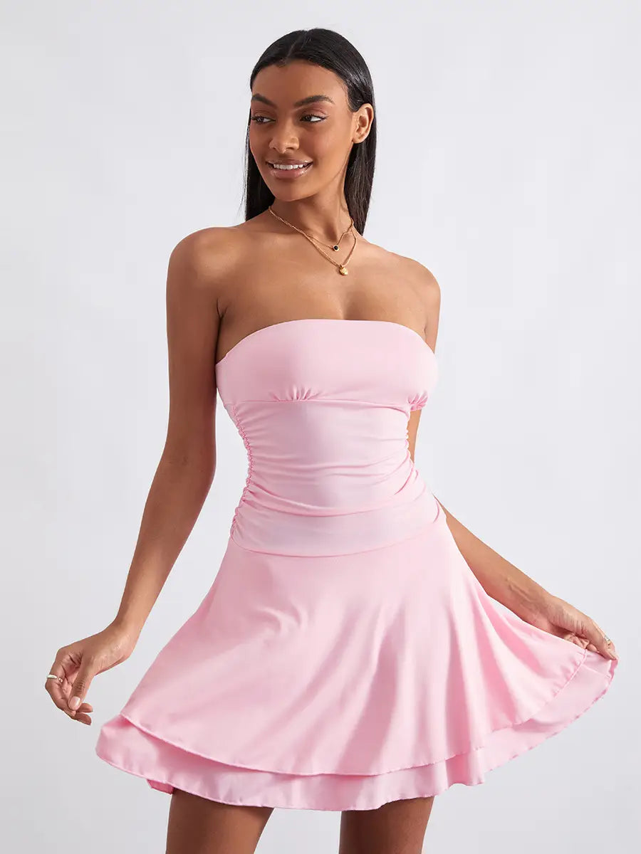 Women’s Sleeveless Strapless Dress