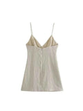 Women Chic Fashion Sleeveless Mini Dress