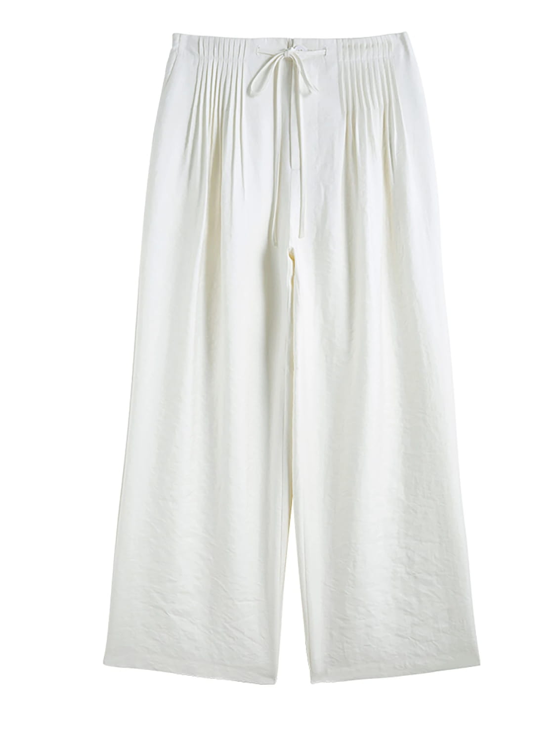 Plus Size Loose Lazy Pleated Floor-length Pants Women