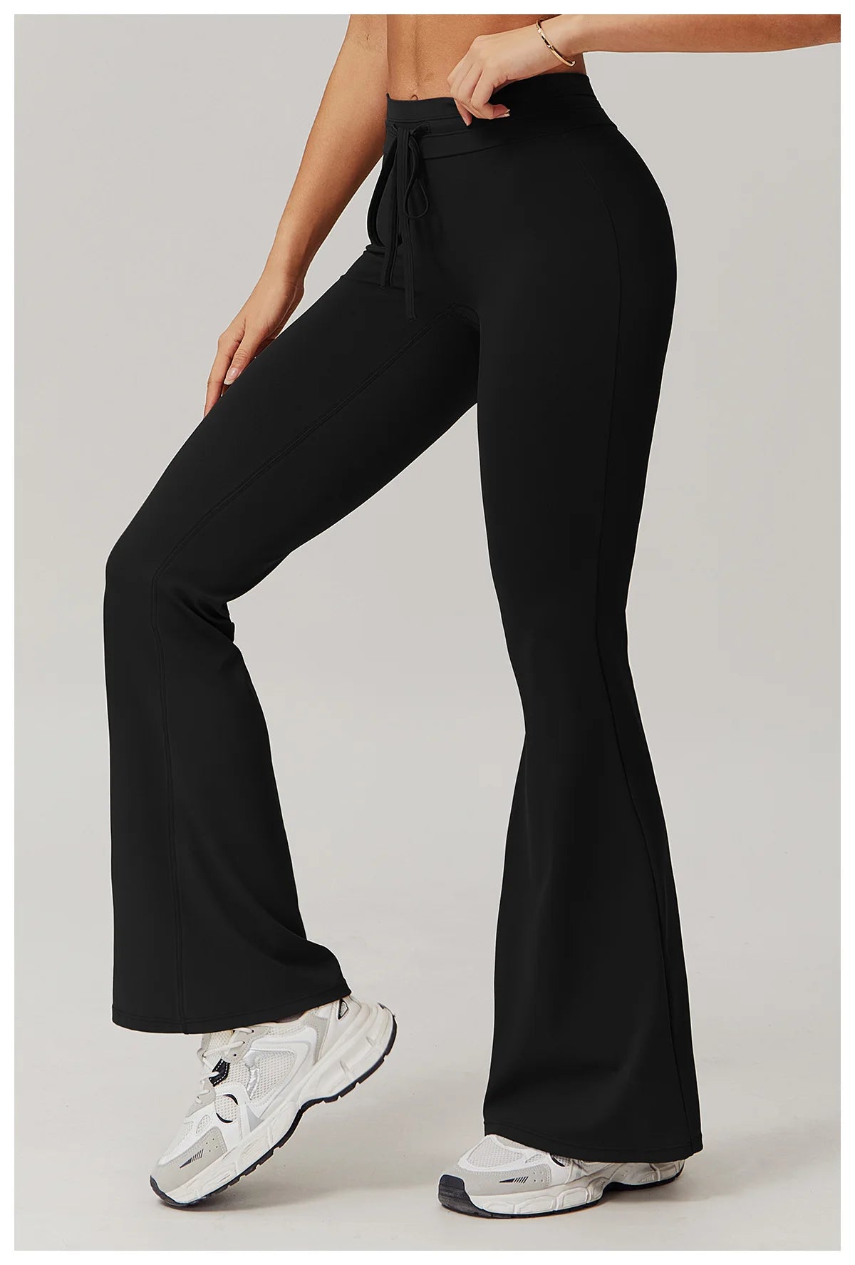 Yoga High Waist Bell-bottoms Breathable Leggings