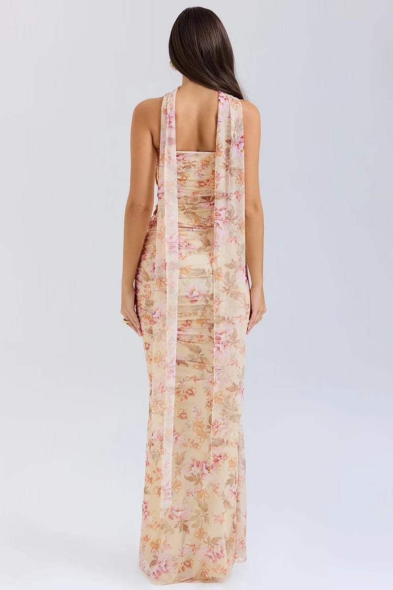 Two Pieces Sets For Women Strapless Off-shoulder Sleeveless Tops And Elegant High Waist Long Skirt