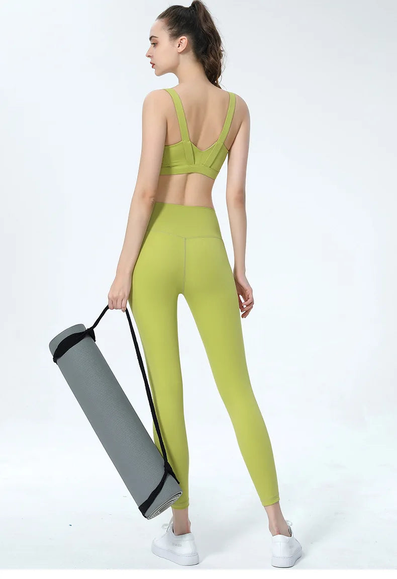 Sports Underwear Breathable Fixed Chest Pad Fitness Bra