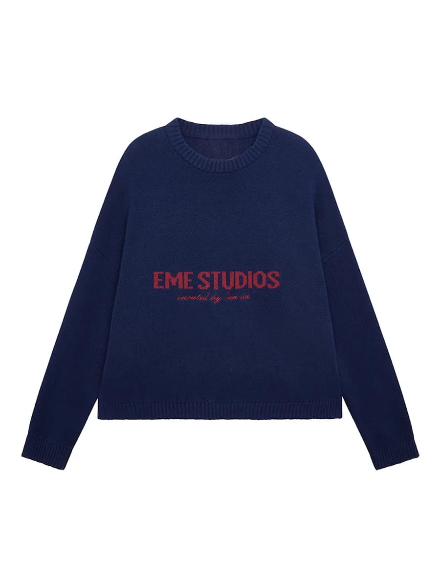 Knitted Sweater Autumn and Winter Women