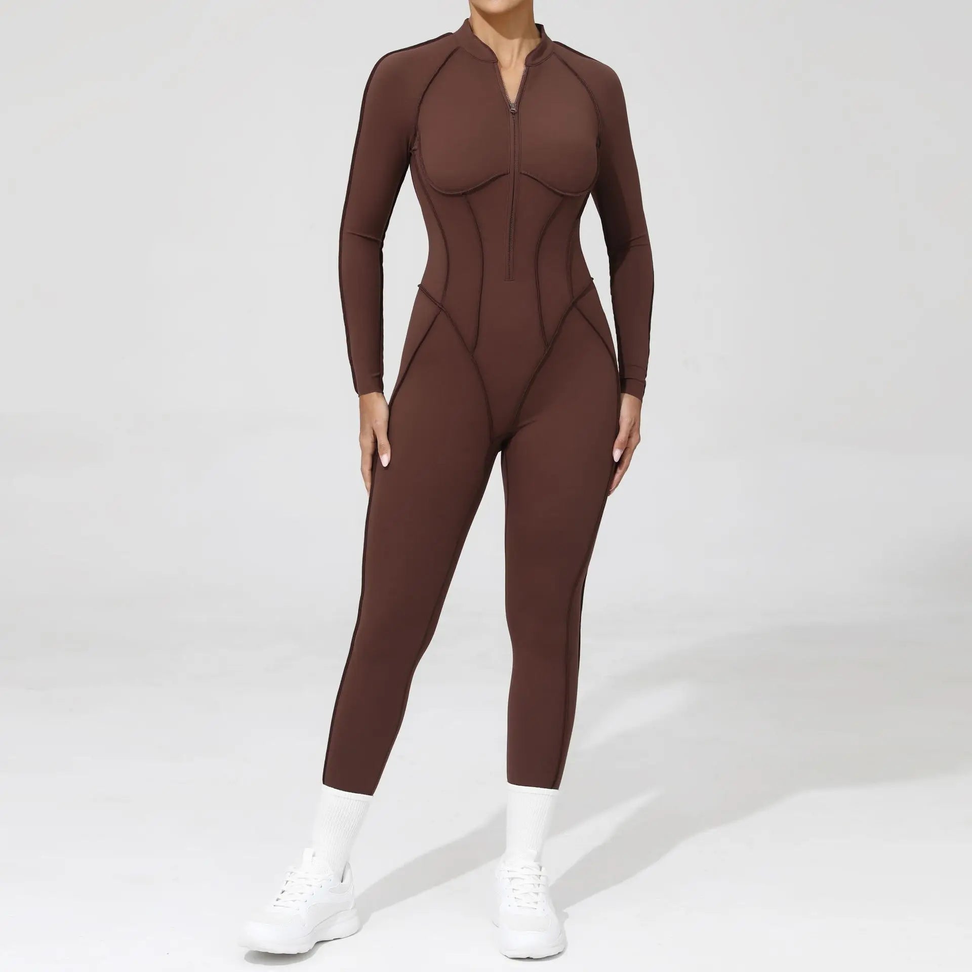 Women One Piece V Back Tracksuit