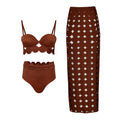 Bikini Set Printed Women Swimwear Skirt - Norellé