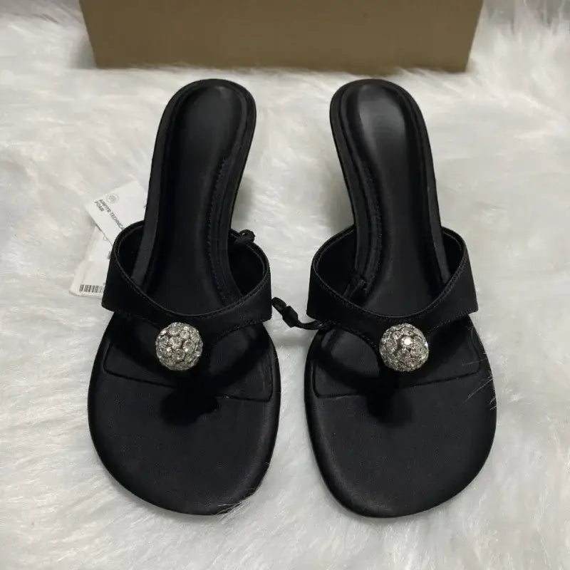 Sparkly Rhinestones High Heels Women