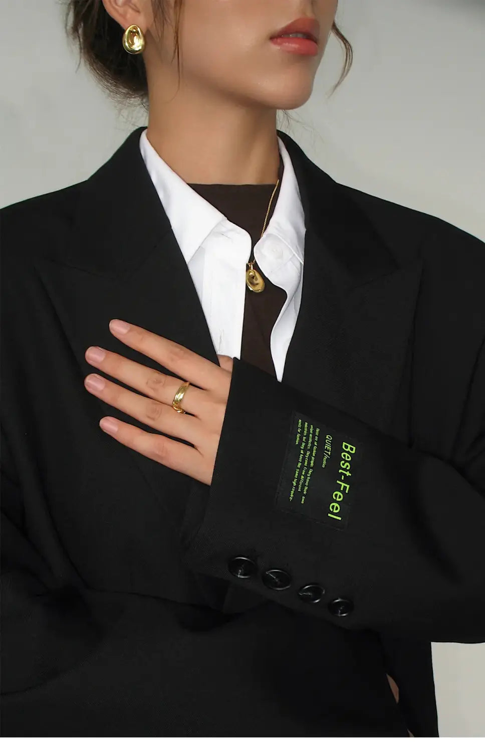 Women’s Loose Retro Small Suit