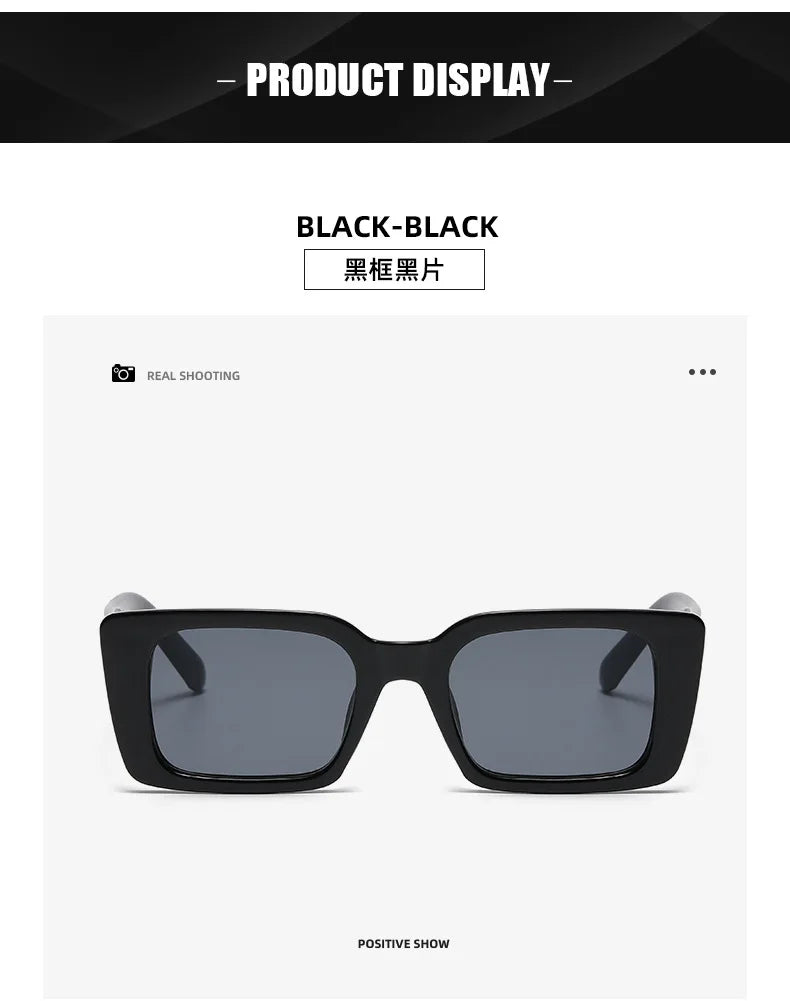 Vintage Square Sunglasses Woman