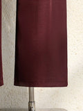 Burgundy Suits Pants for Women Office Lady Elegant - Norellé