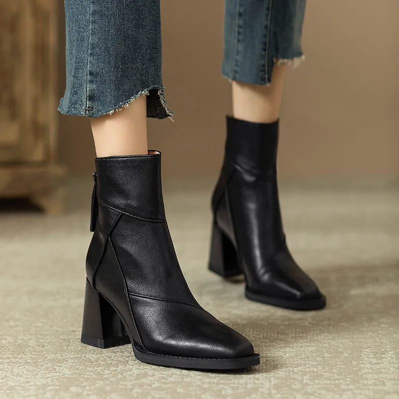 Woman Chunky Ankle Boots Women