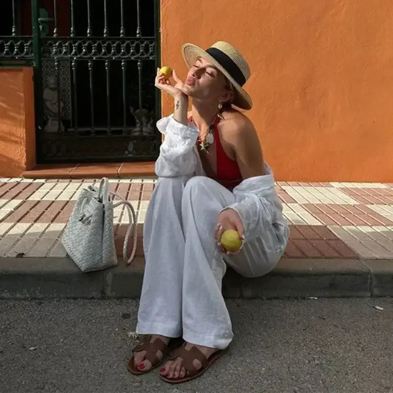 Straw Hat Summer Versatile Women’s