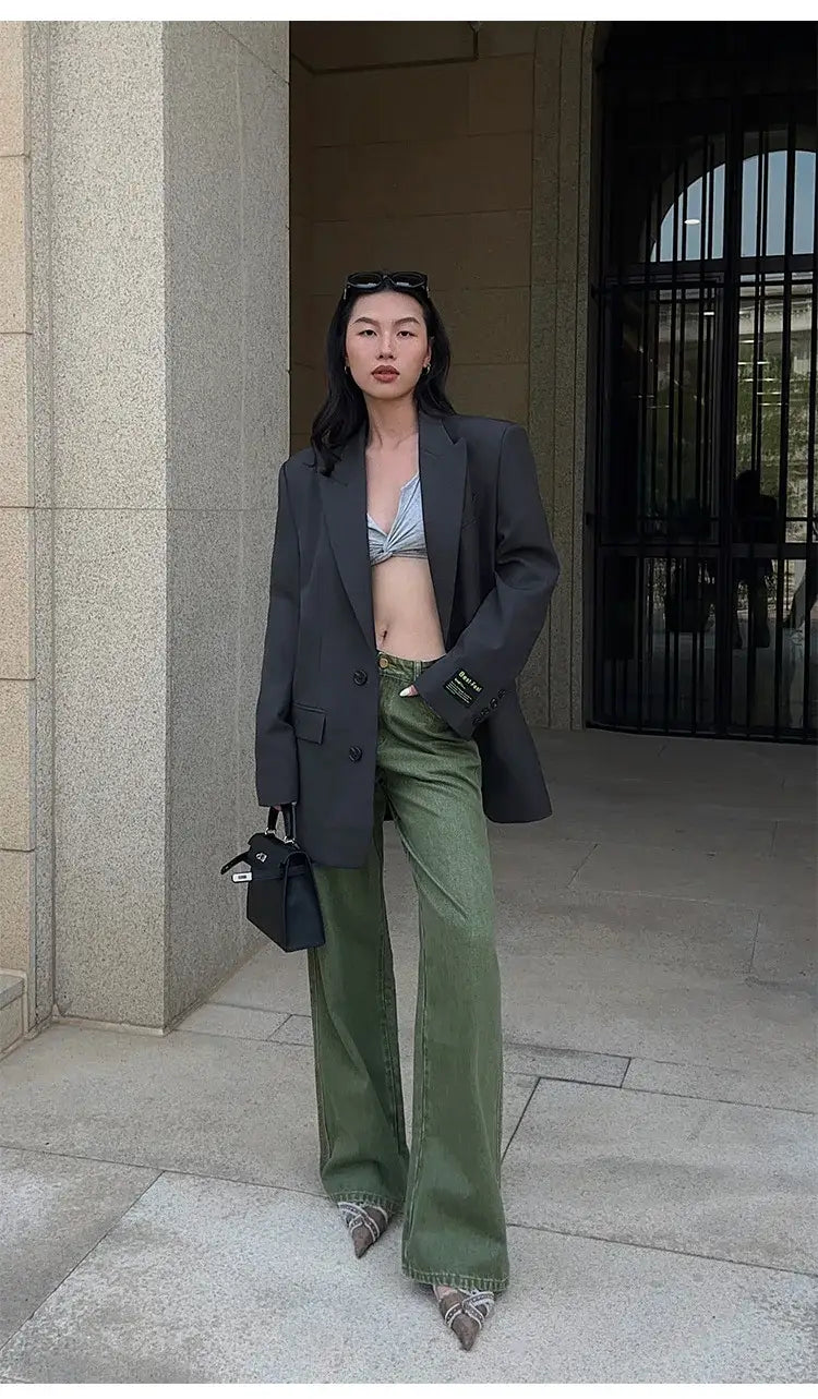 Women’s Loose Retro Small Suit