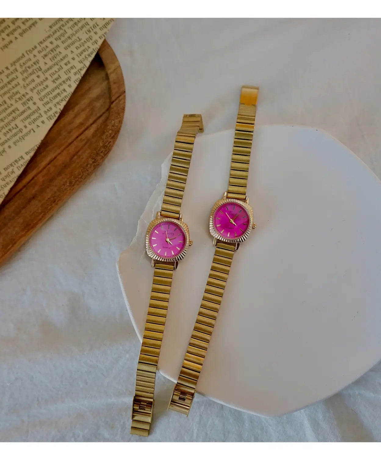 Gold Stainless Steel Women’s Watch