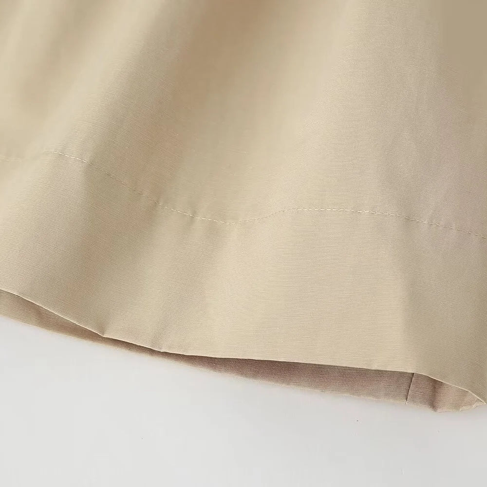 Women's Pleated Short Slim Dress - Norellé